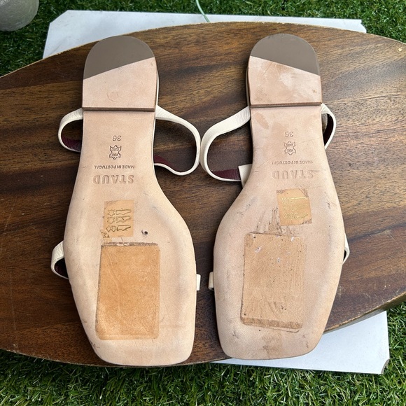 Staud Margot Slide Sandal In Cream size 36 new - Picture 7 of 7